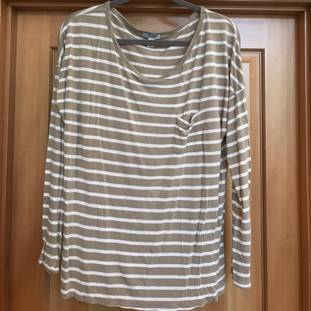 Old Navy Striped Long Sleeve Shirt