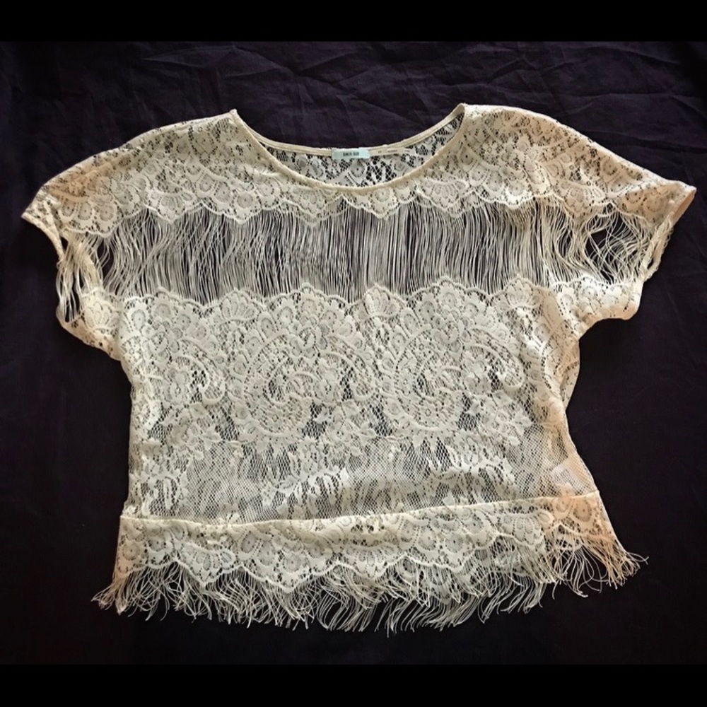 Beautiful Lace Urban Outfitters Top
