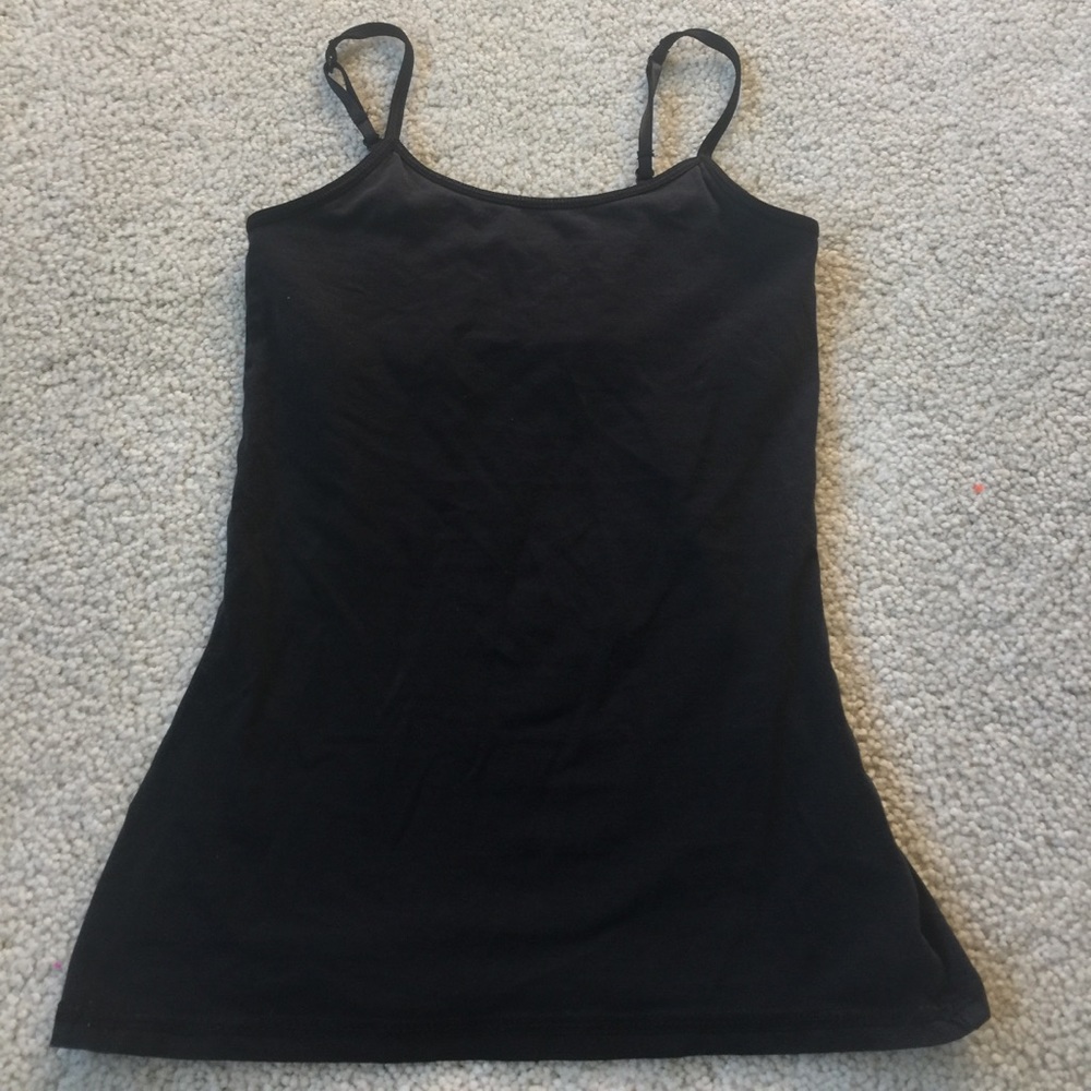 Justice Black cami tank