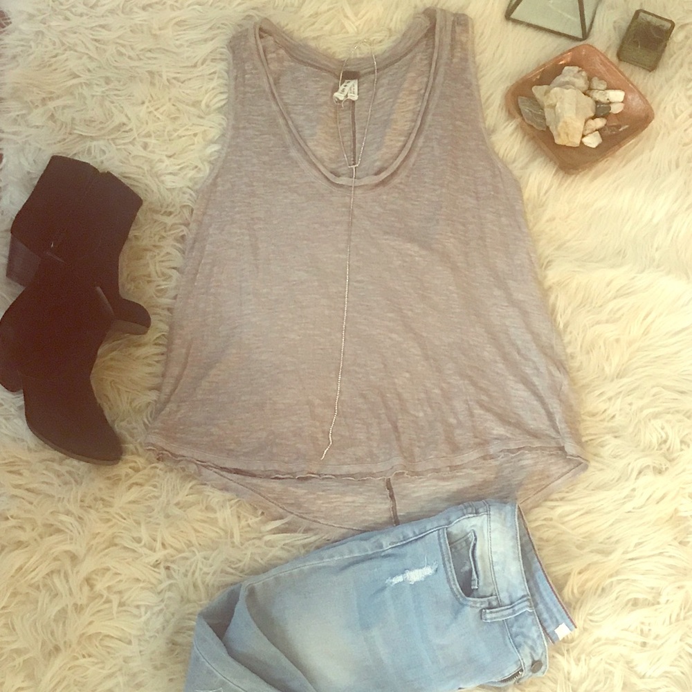 Free people basic tank top