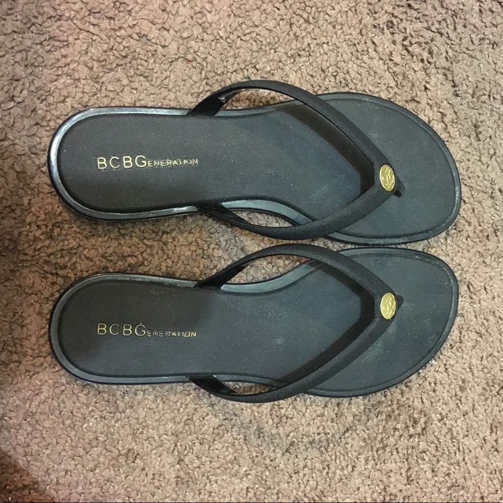 Black BCBGeneration sandals