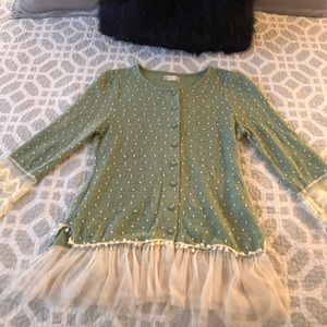 Alter’d State - Sage green sweater/cardigan