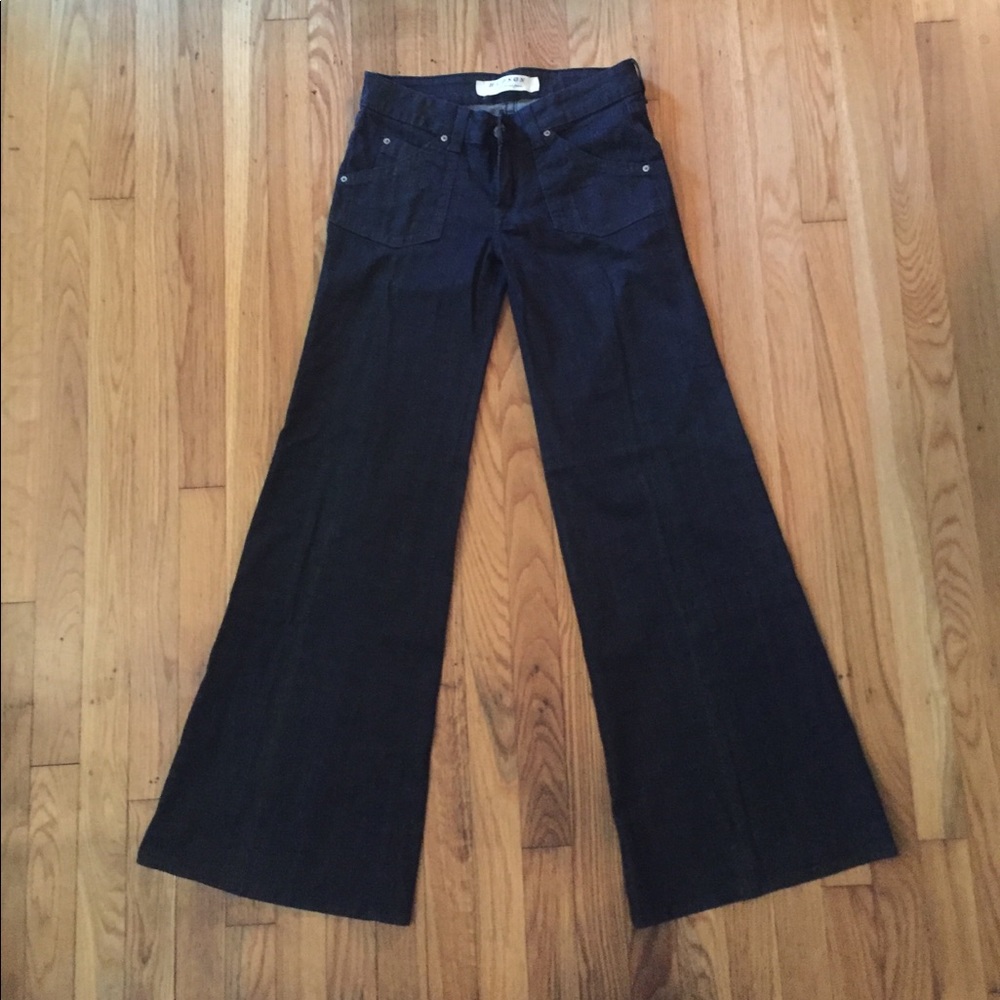 Flared Blue Jeans