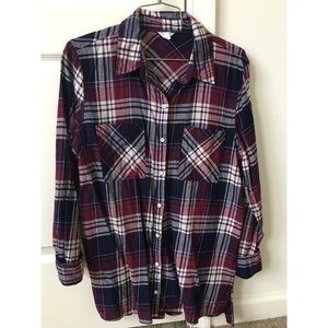 Super soft plaid shirt