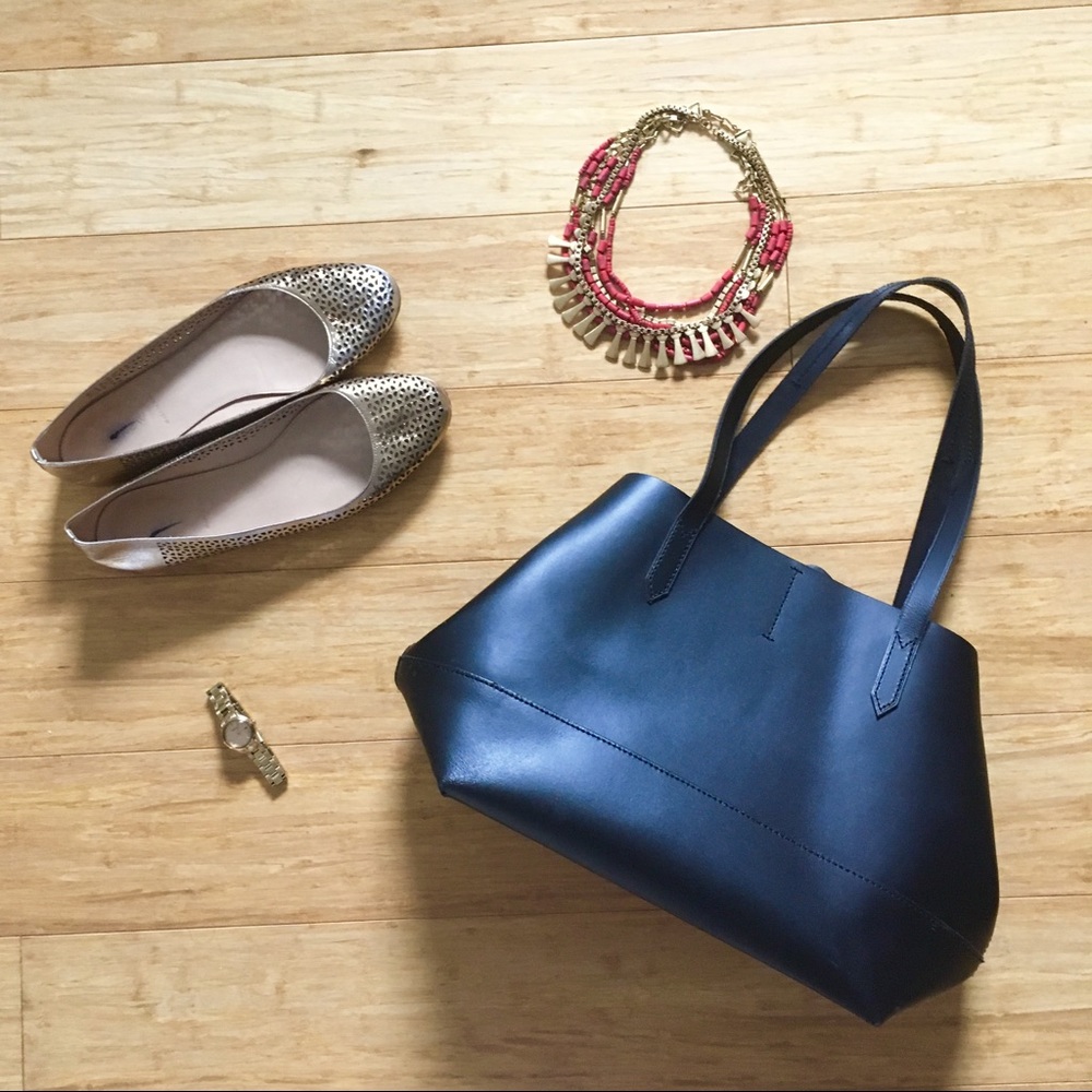 J Crew Metallic Flats