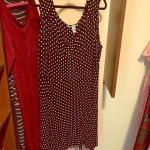 Plus size black dress