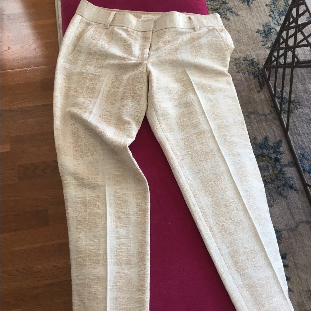 Tory Burch Harp Jacquard Trousers