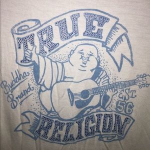 True religion banner Buddha crewneck L bling