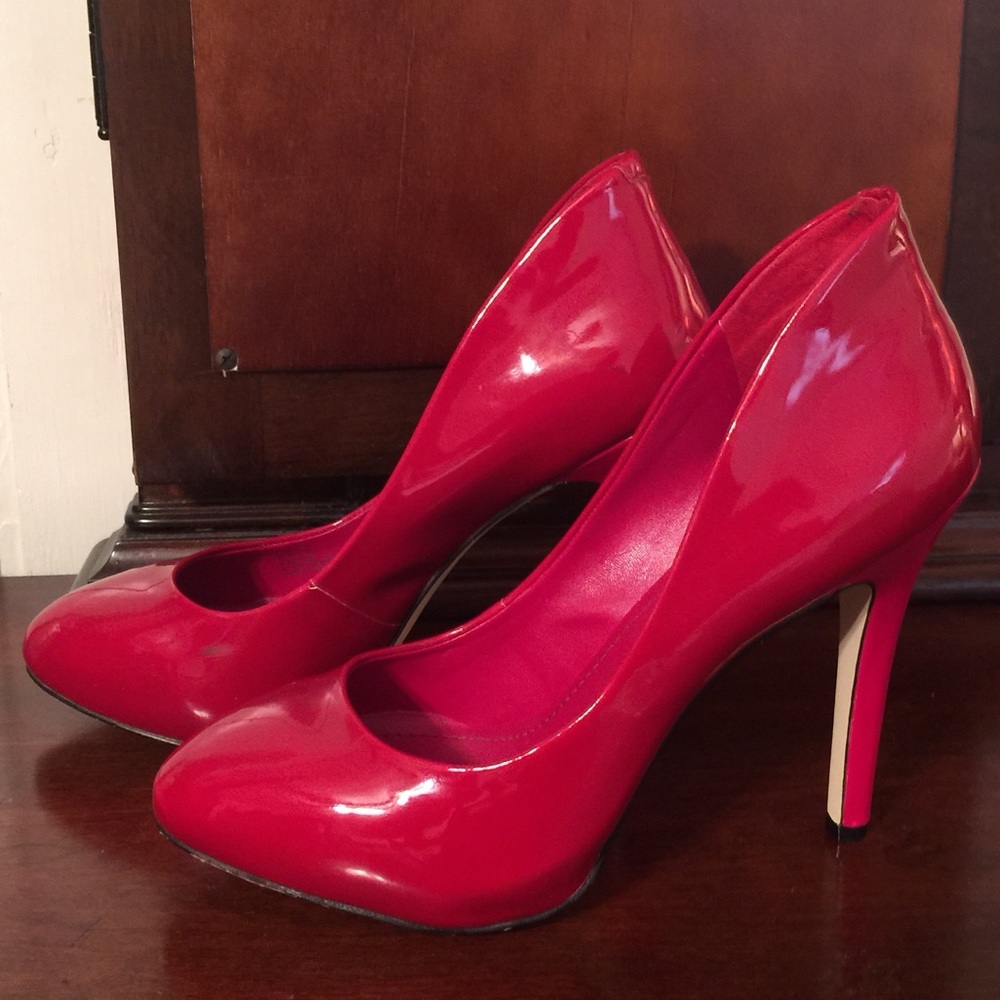 BCBGeneration Chili Smooth Patent Leather Pump