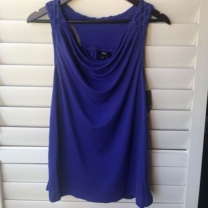 Mossimo Royal Blue Braided Back Top