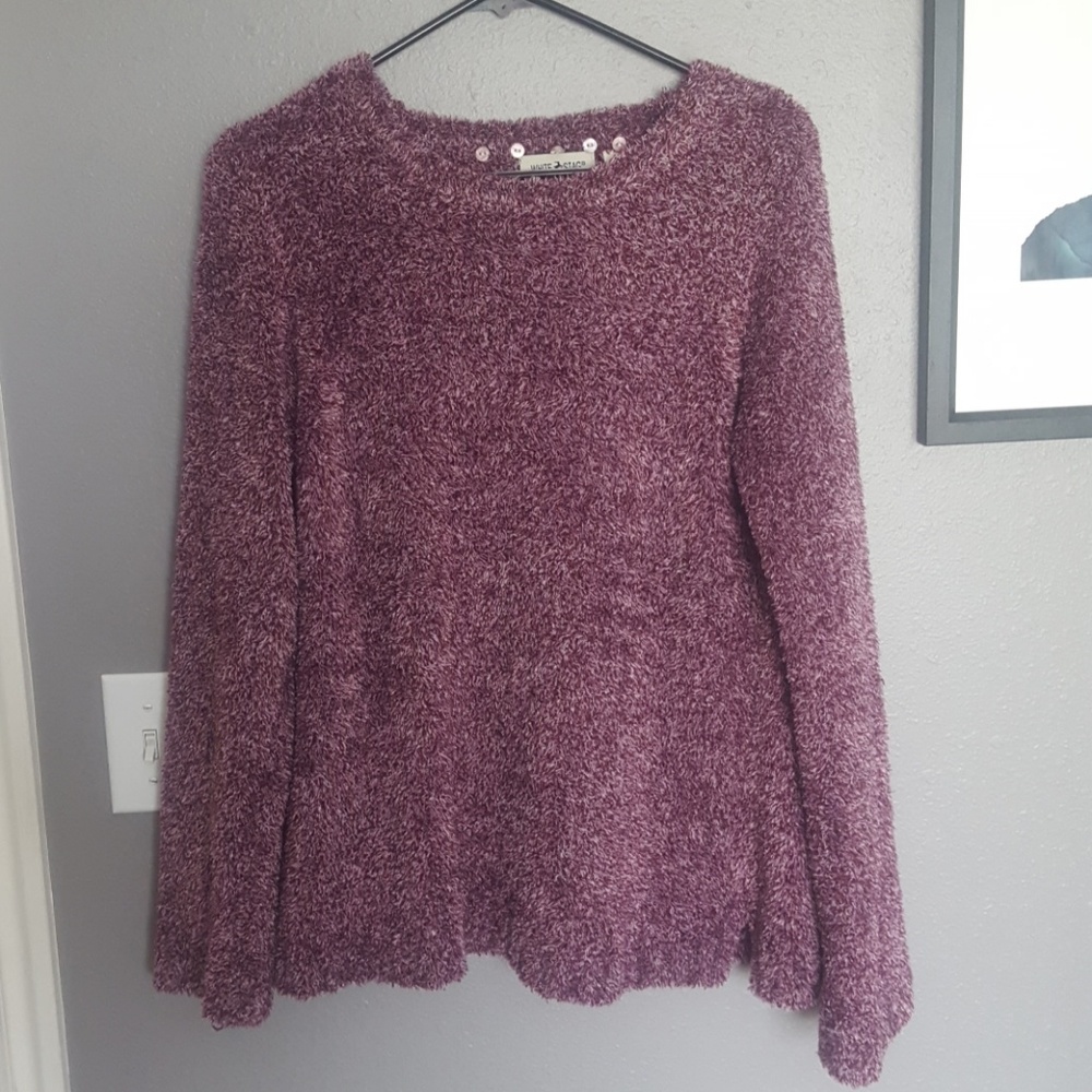 Comfy White Stag Sweater
