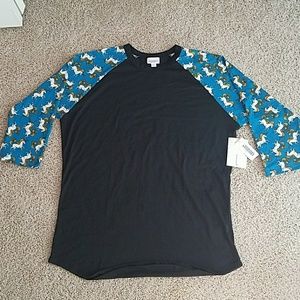 NWT large black Unicorn LuLaRoe Randy