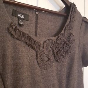 Brown AGB Sheath Dress