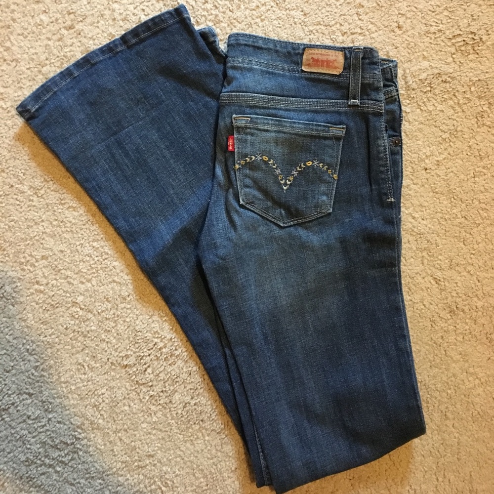 Dark Wash Levi's
