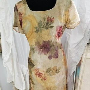 Molly Malloy Petite Lined Dress