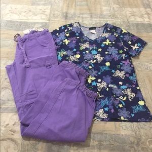 CHEROKEE/KOI SCRUB SET