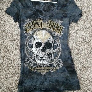 Crash and Burn t-shirt