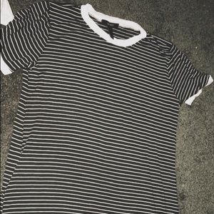Striped t shirt dress