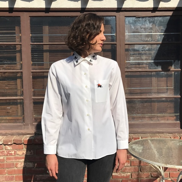 Tops - Vintage Halloween Button Down 🎃🕷🖤