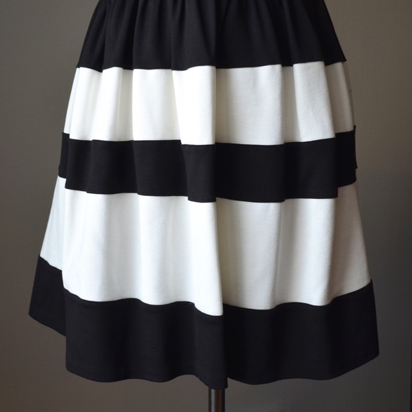 DONATED | Striped fit & flare dress - Picture 2 of 4