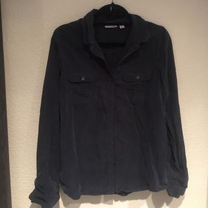Halogen Chambray Button-Up