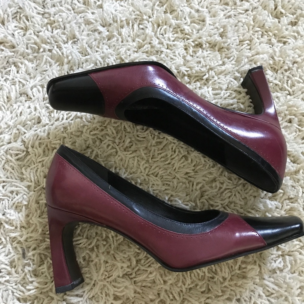 Enzo Angiolino burgundy shoes