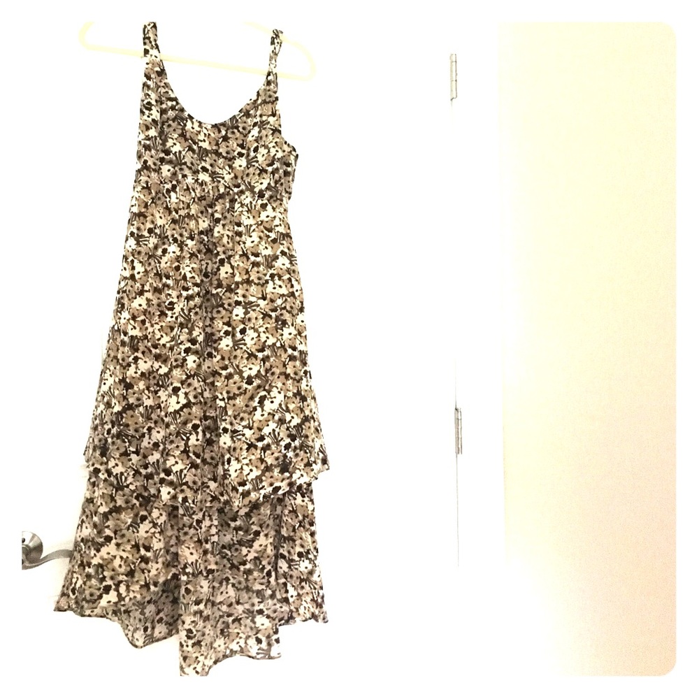 Floral Hi-low dress