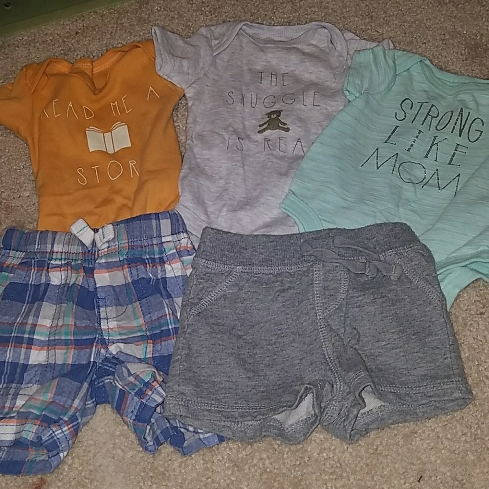 Bodysuit and shorts set