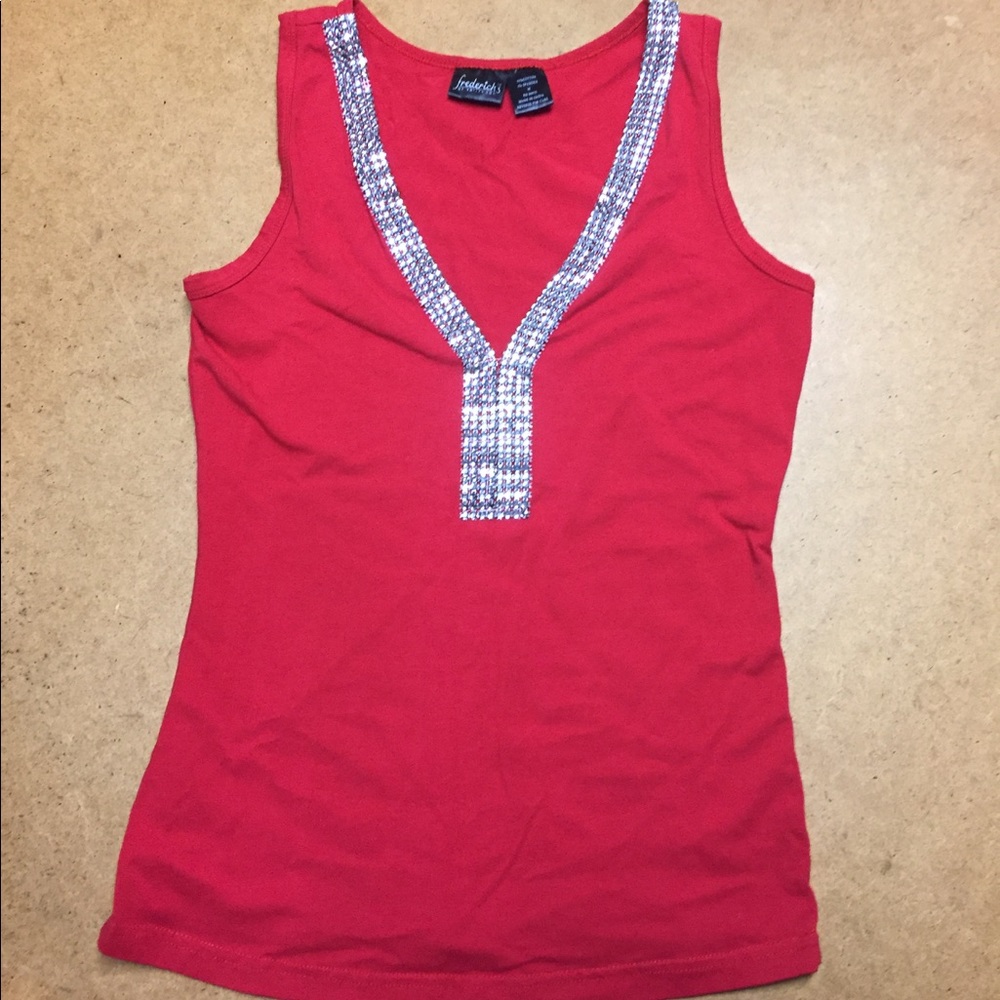 Frederick's of Hollywood Sparkly Tank Top
