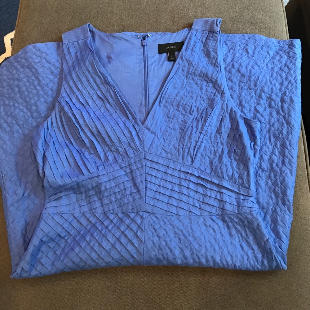 Perrywinkle j crew dress