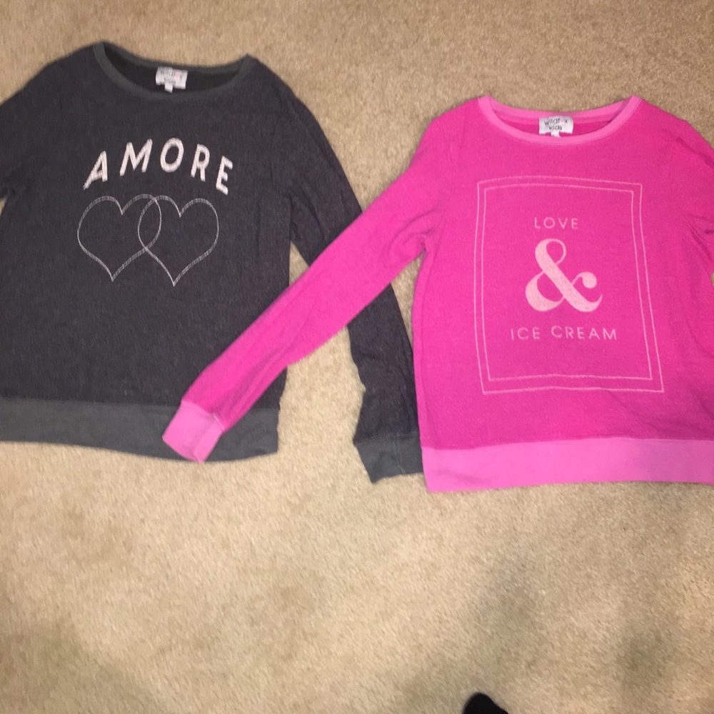 Wildfox kids long sleeve shirts