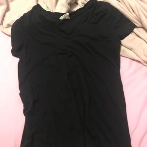 forever 21 black v neck