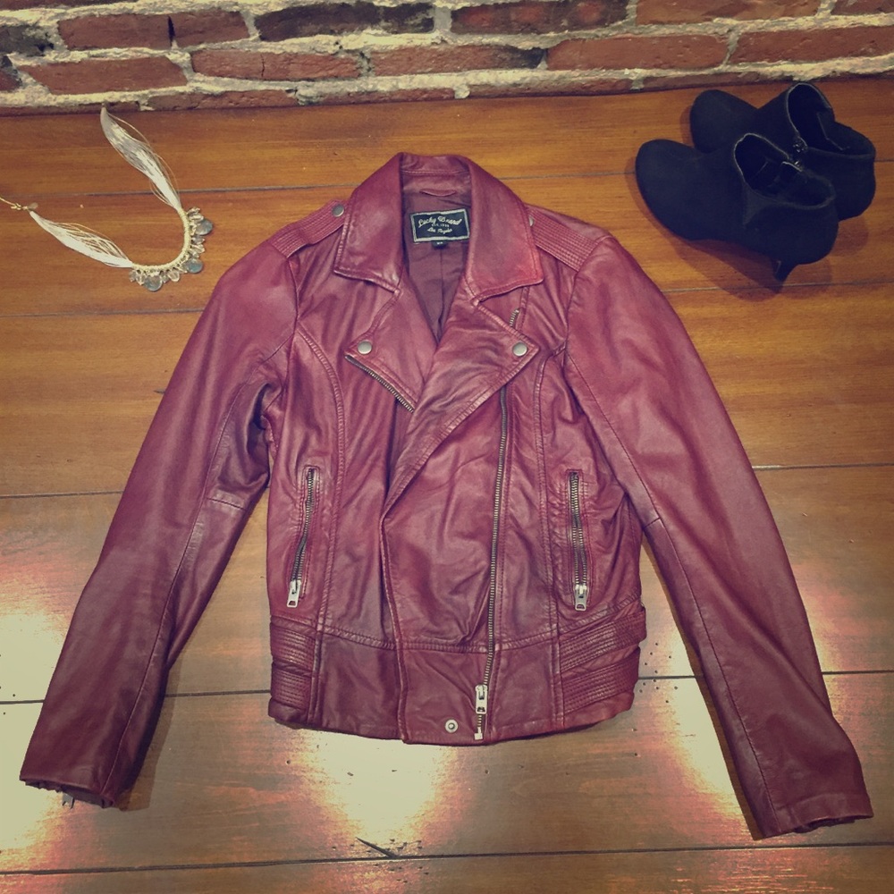 Lucky Brand Leather Jacket