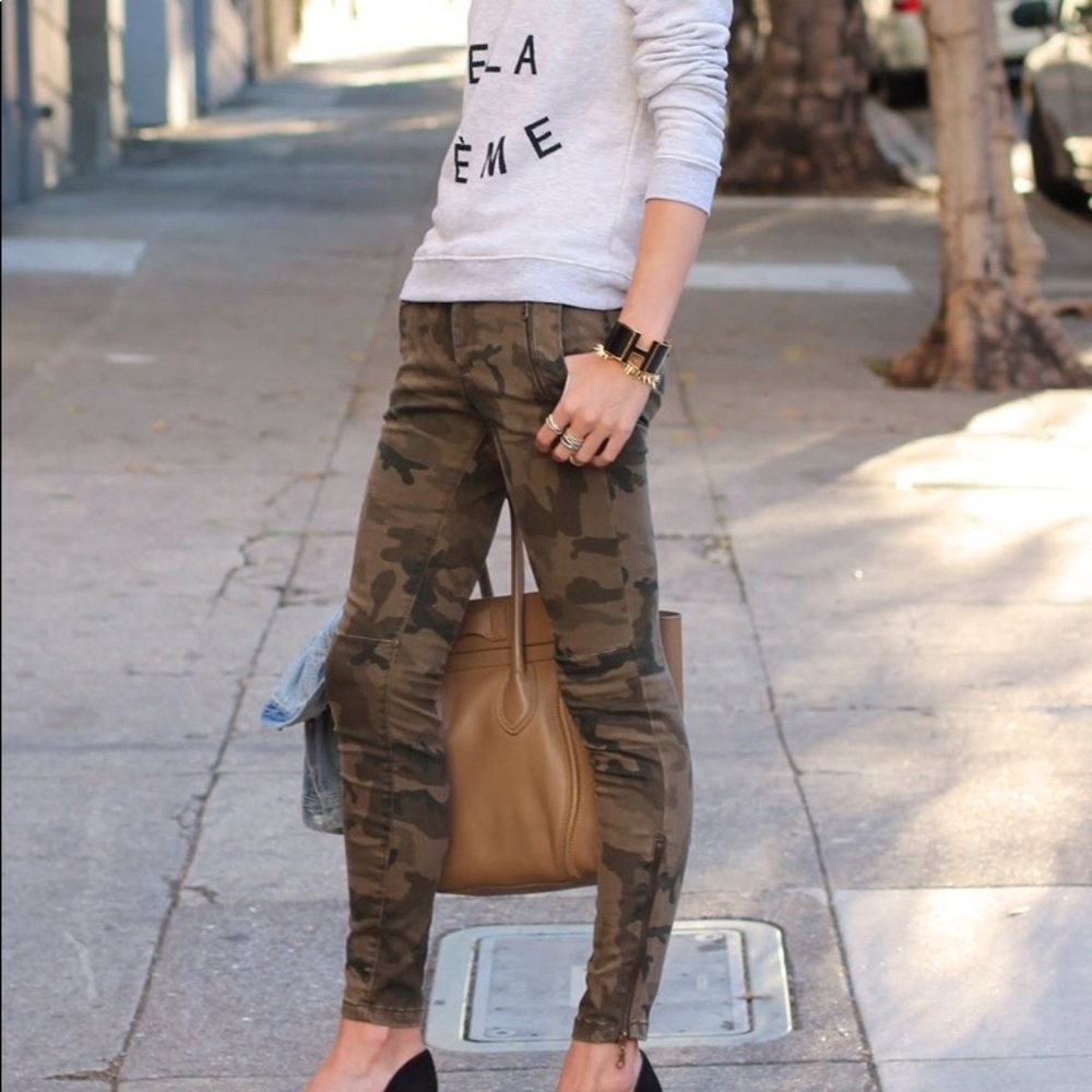Zara camo pants