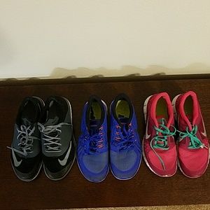 Nike Free Run lot of 3