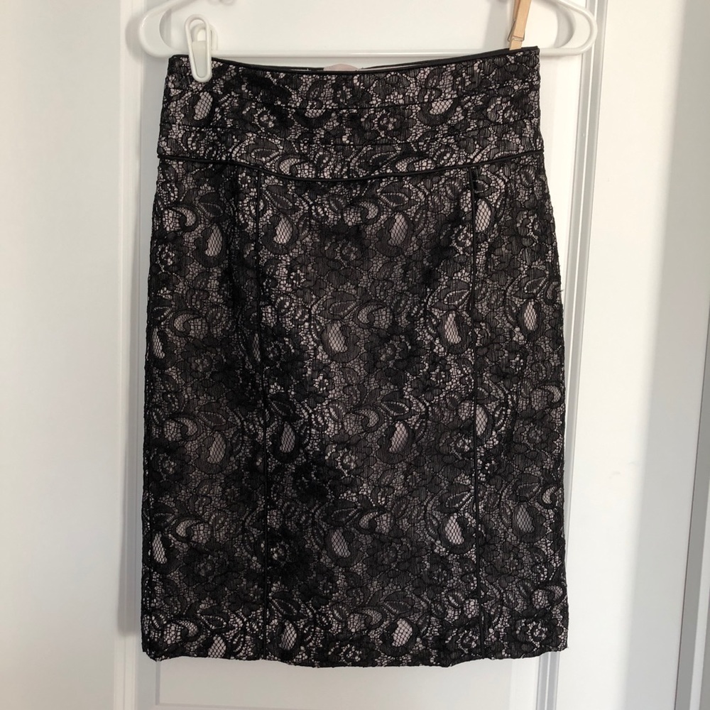 Black & Nude skirt