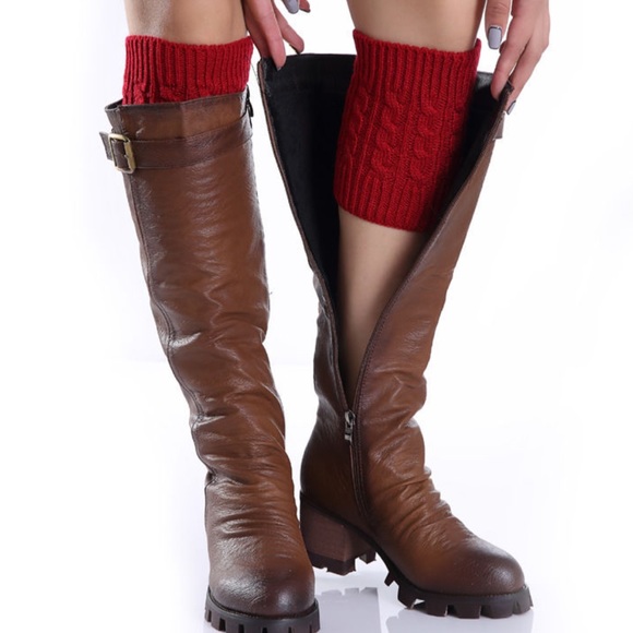 Black Boot Cuffs! - Picture 2 of 4