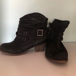 Size 12 Black Nordstrom booties
