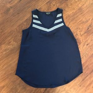 StitchFix Navy Blue Top