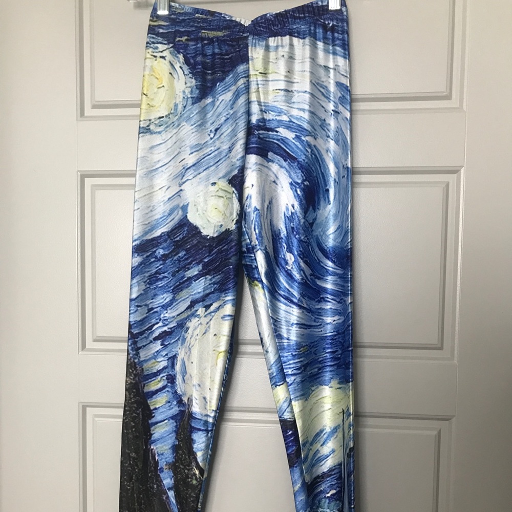 Starry Night - Van Gogh Leggings