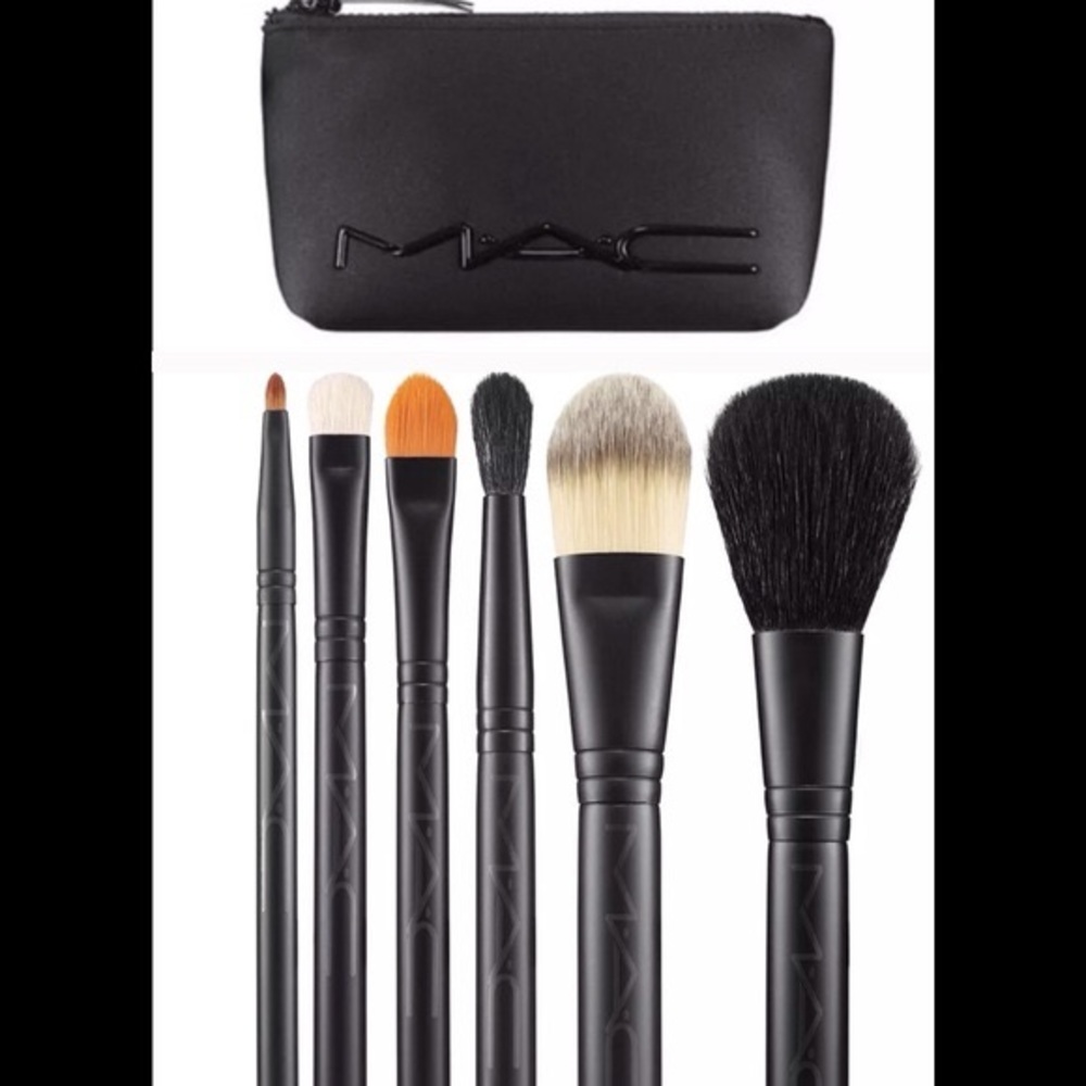 Mac cosmetics  makeup brushes