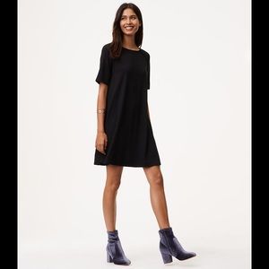 Ann Taylor LOFT Black Swing Dress size Small
