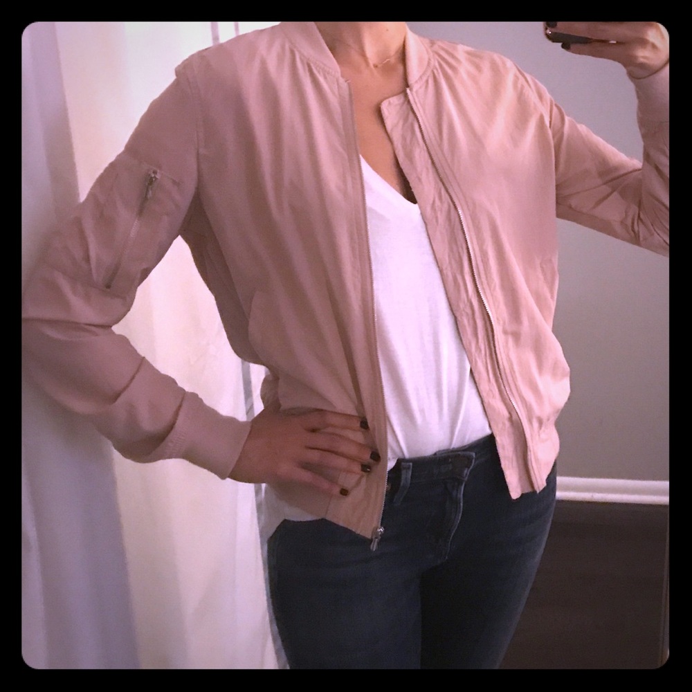 ZARA Lightweight Bomber Jacket.
