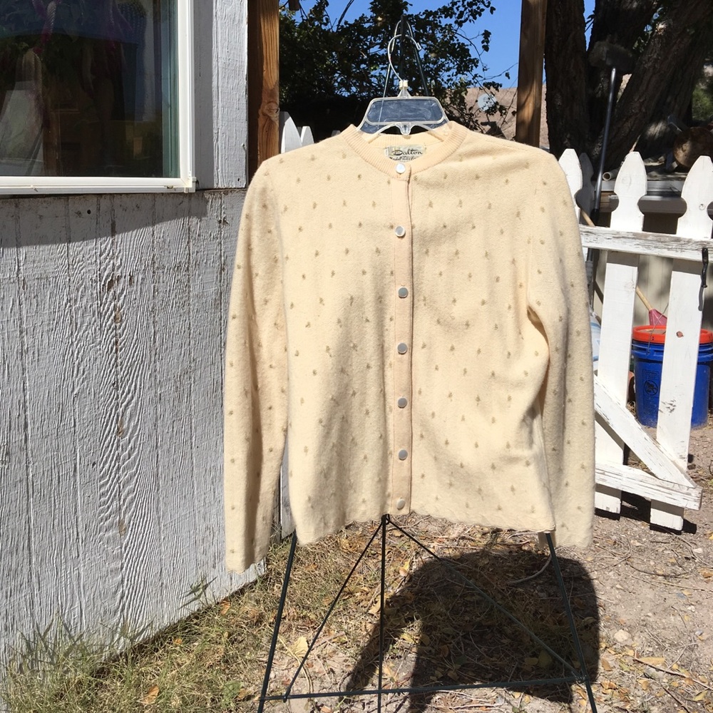 Cashmere Cream Knit Sweater