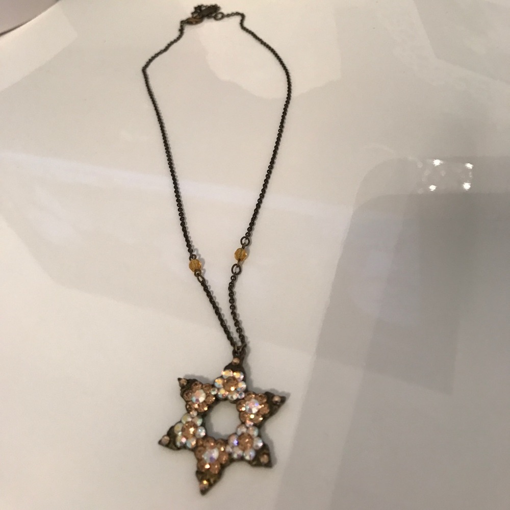 Michal Negrin original Star of David necklace