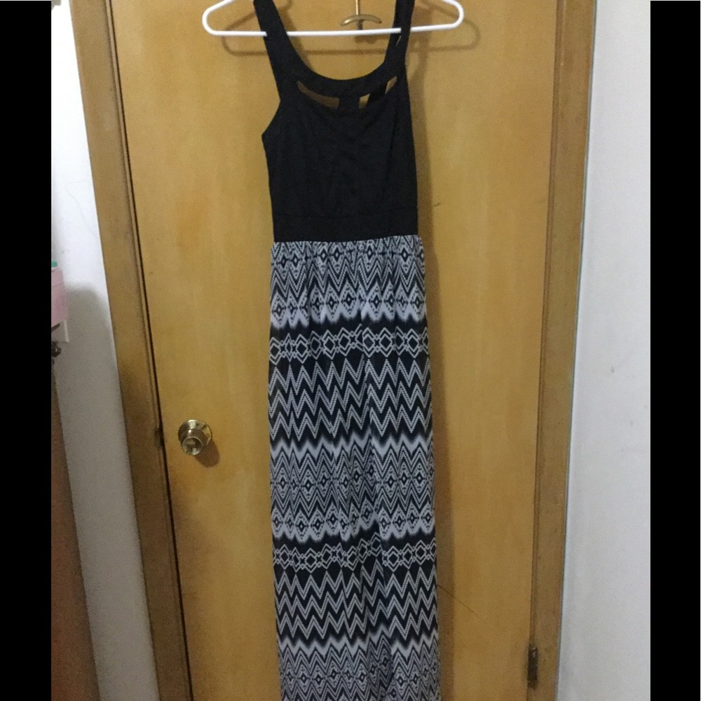 Long Geometric dress