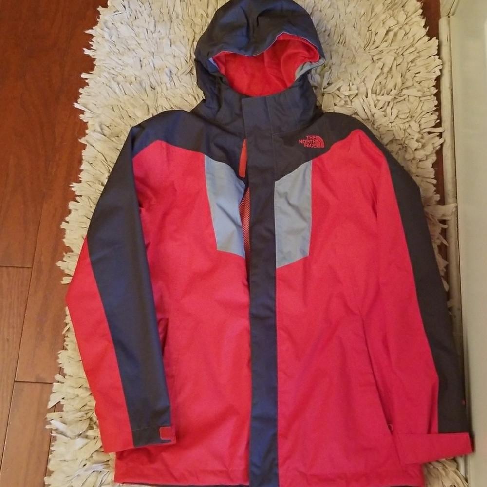 The North Face rain jacket