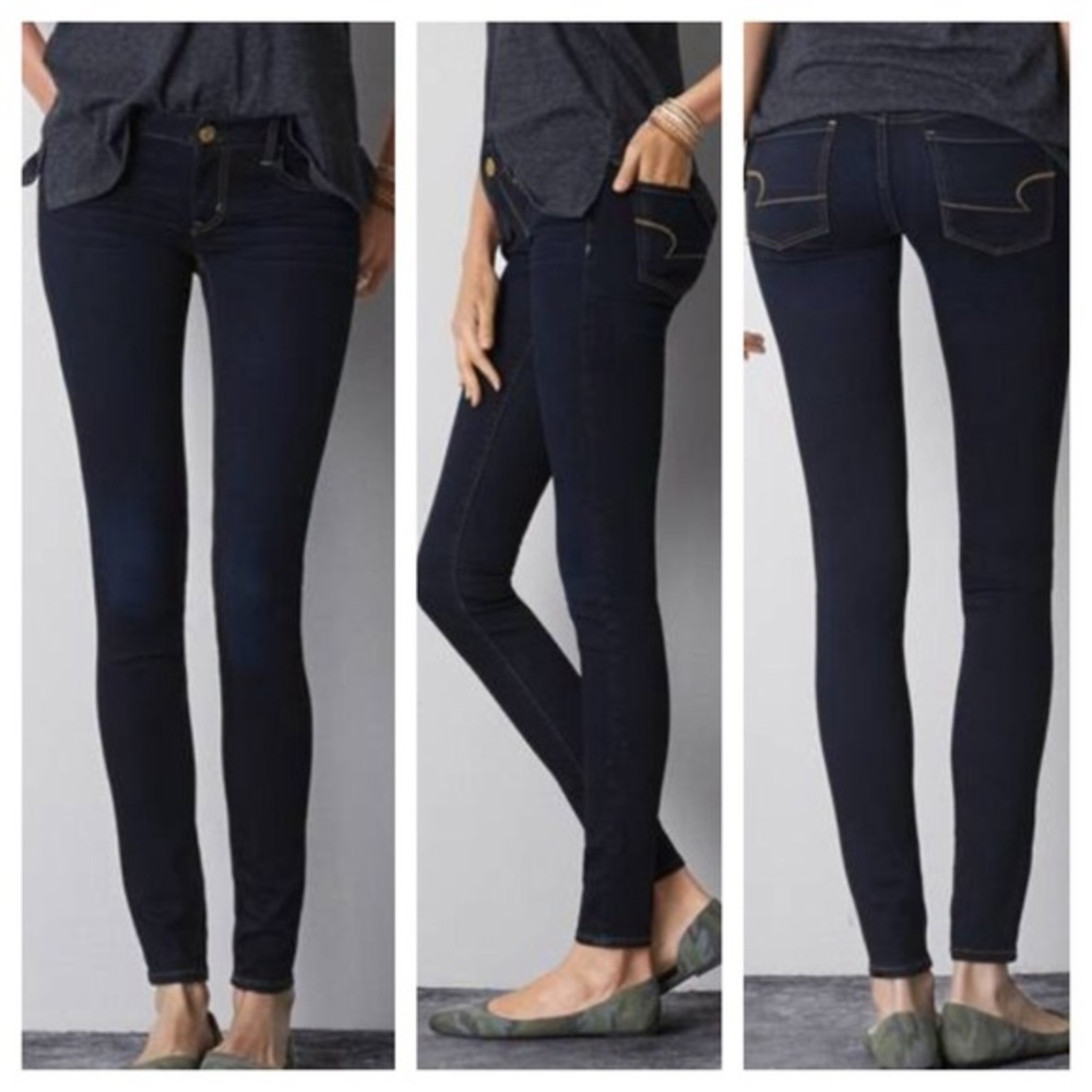 American eagle dark jegging