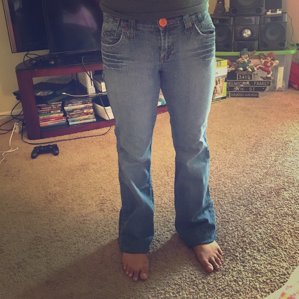 Zc bootcut jeans, only wore once, size 5