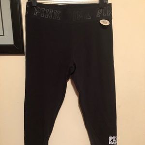 Vs pink yoga crop leggings